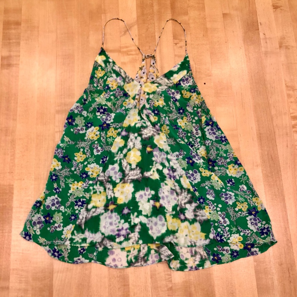 Rebecca Taylor Green Tank Top
